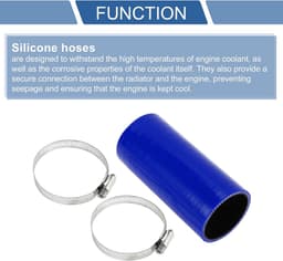 SnelShoppen - Auto Silicone Slang Koelslang 60mm Binnendiameter 150mm Lengte 0 Graden 4-Laags 5mm Dikke Luchtinlaat/Turbo/Intercooler Leidingbuis Zwar — thumbnail 3
