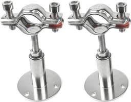Verstelbare pijpbeugel 38-40mm - 304 roestvrij staal - stevige bevestiging - ideaal voor leidingen - SnelShoppen — thumbnail 1