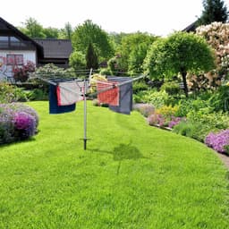 Grondanker voor parasol en droogmolen - strand tuin camping - 19-32 mm - parasolhouder kunststof zwart — thumbnail 4