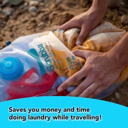 Waterclear Waszak Draagbare Wasmachine - Handig voor Reizen en Camping - 1 stuk — thumbnail 3