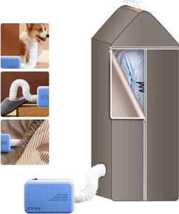 Draagbare Elektrische Droogdroger - Sneldrogend - Geschikt voor Kleding en Huisdieren — thumbnail 4