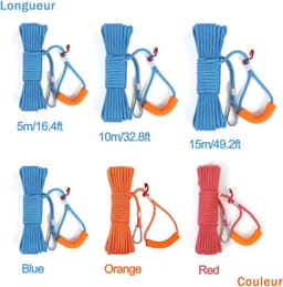 Waslijn Touw 15M - Dikke waslijn - Geschikt voor buitengebruik - 15 meter - Blauw - Polypropyleen — thumbnail 4
