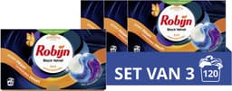 Robijn Wasmiddel - 3-in-1 Wascapsules - Black Velvet - 3 x 40 stuks - 120 Wasbeurten - Voordeelverpakking — thumbnail 2