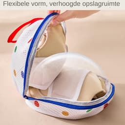 Waszak Beha - Ondergoed Net - Kleding Beschermen - Vormbehoud - 22.8L x 21.8B - Veelkleurig — thumbnail 4