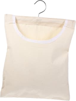Wasknijper Opbergtas - Hangende Organizer - Kleding Ophangen - 360 Graden Haak - 35x27x1CM - Beige — thumbnail 1