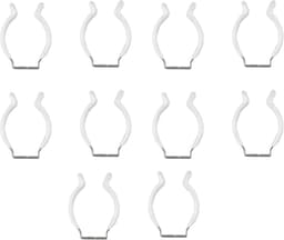 Gereedschap Clips - Veer Klemmen - Werkplaats Organiseren - Ruimtebesparend Ontwerp - 10 Stuks - Zilver — thumbnail 2