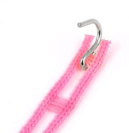Waslijn touw - Kledinglijn drooglijn - Kleding drogen - Antislip ontwerp - 2 meter - Roze — thumbnail 2