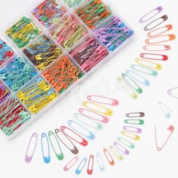 Kleine Veiligheidsspelden - Knutselspelden Bevestigingsclips - Kleding Maken - Verschillende Kleuren - Assorted Sizes - Multicolor — thumbnail 5