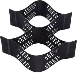 Grondrooster Stabilisatieraster - Oprit Stabilisator - Oprit Versterken - Hoog Draagvermogen - 40x40 cm - Zwart — thumbnail 1
