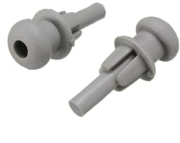 Dailygoods- Pakketclips 2 Stuks - Grijze Plastic Clips - Geschikt voor Citroen Saxo C2/C3 - Xsara Picasso - Voor Bagageplank - Makkelijk te Monteren - Bagageclips — thumbnail 3