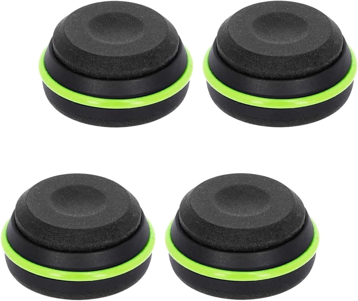 Luidspreker Voetjes - Speaker Dempers - Trillingen Dempen - Laadvermogen 36kg - Set van 4 - Zwart — afbeelding 1