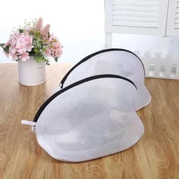 Dailygoods- Schoenwaszak Dubbel Laag - Waszakken voor Wasgoed - Waszak Schoenen - Wasnet - Opbergzak - Veilig Rits — thumbnail 5