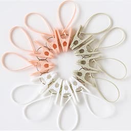 Dailygoods- Wasknijpers 24 stuks - Multifunctionele Klemmen - Winddichte Clips - Kunststof - Geschikt voor Balkons - Hoogwaardig PP-materiaal — thumbnail 3