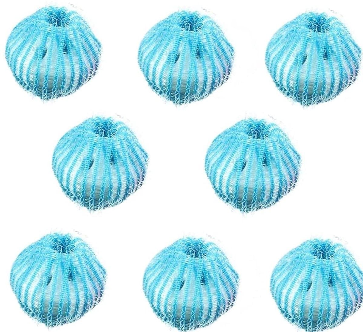 Allecto - Lintballen voor Wasmachine - 8 Stuks Haarvangers - Huisdieren - Wasmachine Accessoire - Droger Bescherming - Vachtverzorging - Dierenhare... — afbeelding 1