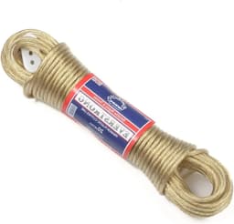 Waslijn - Kledinglijn - Buiten drogen - Versterkte staalkern - 47 mm x 15 m - Goud — thumbnail 1