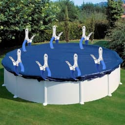 6-stuks Grote dekenklem - Roestvrijstalen klem - Lakensklem - Handdoekklem - 12x2x6,5 cm - Wind- en valbestendig - Gemakkelijk te openen en te sluiten - Multifunctioneel - Geschikt voor lakens, fotografiezeilen en kassen - Blauw — thumbnail 5