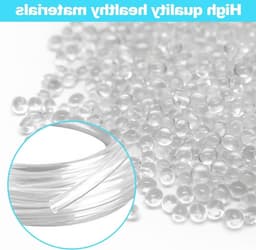 Flexibele Siliconen Slang 2m, 8mm ID x 10mm OD, Transparante Voedselveilige Slangen voor Water, Lucht en Olie, Ideaal voor Overdracht en Transport — thumbnail 2