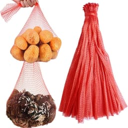 Herbruikbare Gaaszakken - Kookzakken Zeevruchten - Producten Koken - Hittebestendig Materiaal - 61 cm - Rood — thumbnail 1