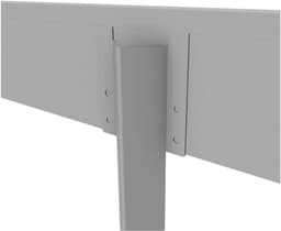 Bodemanker Staal - Tuinpaal Bevestiging - Borders Verankeren - Roestbestendig Verzinkt - 12-15 cm - Roestkleur — thumbnail 2