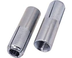 Drop in Ankers - Betonnen Anker Bouten - Stevig Verankeren - Gelegeerd Staal Materiaal - M16 x 65 mm