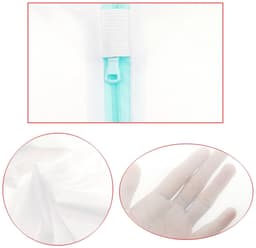 Allecto - Grote Mesh Waszak - Wasnetzak met Rits - 60 cm x 80 cm - Voor Kleding en Speelgoed - Ideaal voor Wasmachine en Reizen — thumbnail 3