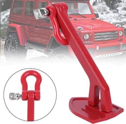 RC Crawler Lier - Grondanker Decoratie - Modelbouw Fixatie - Opvouwbaar Metaalontwerp - 8.99 x 5.99 x 3 cm - Rood — thumbnail 3