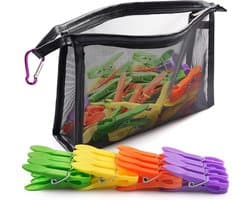 Set van 48 Kledingknijpers voor Binnen en Buiten - Duurzaam, Multifunctioneel en Handig voor Kleding en Decoratie