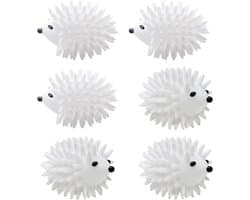 Droogbollen voor de wasdroger - effectieve egels - droogbollen voor donsjackets en zachte was - droogballen voor wasmachine - droogwesters (6 stuks)