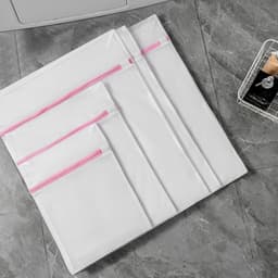 10-delige Wasnet voor de Wasmachine - Grote MESH Waszak voor Kleding, Ondergoed en Schoenen - Ideaal voor Babykleding en Delicate Stoffen — thumbnail 2
