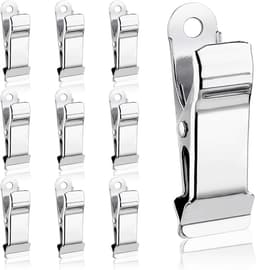 10 stuks antislip metalen klemmen, 1,3 cm breed, ideaal voor knutselen, foto's en gordijnen — thumbnail 1