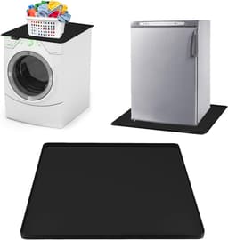 Lekbak/Vloerbeschermer 60x60 cm voor Wasmachine, Koelkast en Vrieskast - Waterdichte Siliconen Mat — thumbnail 1