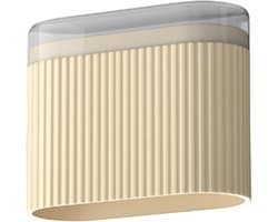 Multifunctionele Droogrek voor Keukenaccessoires, Effectieve Afvoer voor Bestek en Servies, Beige Plastic