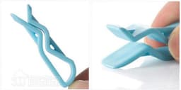 Afvalzak Klemmen - Prullenbak Clips - Keuken Organiseren - Speciaal Notch Ontwerp - 6 Stuks - Willekeurige Kleuren — thumbnail 5