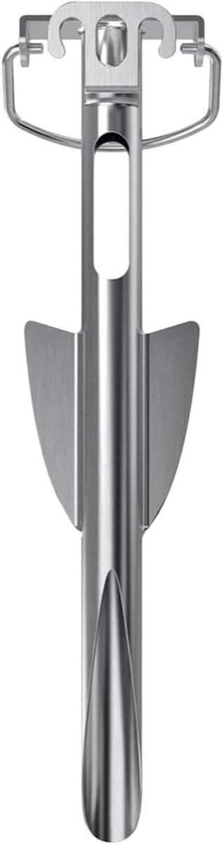 Kajakanker Set - Bootanker Platwater - Stabiel Verankeren - Roestvrij Staal - 43 cm - Zilverkleurig — afbeelding 1