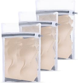 Waszakken Set van 4 Stuks - Mesh Waszakken met Rits voor Ondergoed, Bh's, Sokken en Babykleding - Ideaal voor Wasmachine 30 x 20 cm en 40 x 30 cm — thumbnail 1