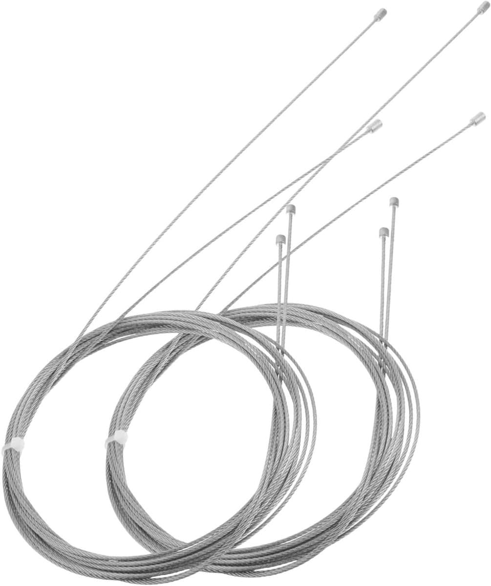 Waslijn Staalkabel - Droogtouw Buiten - Kleding Drogen - Hoge Duurzaamheid - 240 cm - Zilver — afbeelding 1