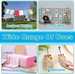 Dailygoods- Theedoekclip 30 Stuks - Handdoek Clips - Compact en Duurzaam - Sterke Grip - Voor Ophangen - Geschikt voor Droge Opslag - Handdoekclip — thumbnail 4