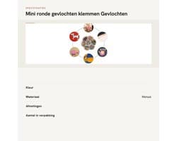 Dailygoods- Patroonklemmen 100 stuks - Mini Ronde Klemmen - Bevestigingsset - Kleurrijke Sluitklemmen - Lichtgewicht Metaal - Voor Knutselen/Scrapbooking - Brads