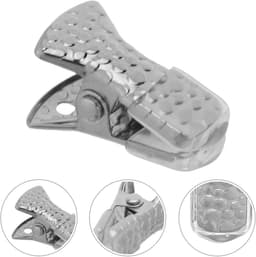 Metalen Wasknijpers - Veerklemmen Kleding - Was Ophangen - Antislip Rubber Grip - 35 Stuks - Zilver — thumbnail 5