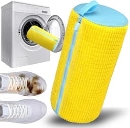 Duurzame en herbruikbare waszak voor schoenen, ideaal voor sneakers en delicate was in de wasmachine — thumbnail 1
