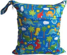 Waterdichte Wetbag 40 x 45 cm - Ideaal voor Luiers, Camping, Reizen en Sportactiviteiten - Grote Waszak voor Kinderen en Volwassenen — thumbnail 1