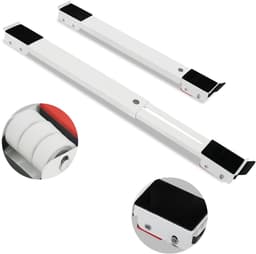 Wasmachine Onderstel - Apparatenbasis Verrijdbaar - Meubels Verplaatsen - Verstelbaar Remontwerp - 45-72 cm - Zwart — thumbnail 1