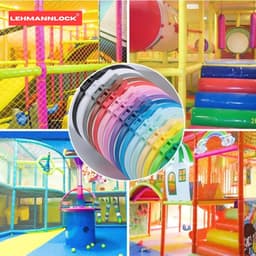 Veilige kabelbinders voor speelruimtes - 500 stuks - 350 x 8 mm in verschillende kleuren — thumbnail 2
