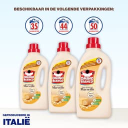 Omino Bianco Marseille - Vloeibaar wasmiddel - 3 x 1.48 L - Geconcentreerd — thumbnail 5