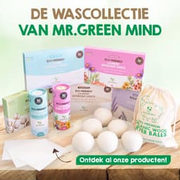Mr. Green Mind Wasdrogerballen van 100% Wol Duurzaam, Herbruikbaar & Energie-besparend – Set van 6 drogerballen – Natuurlijk alternatief voor wasverzachter — thumbnail 5