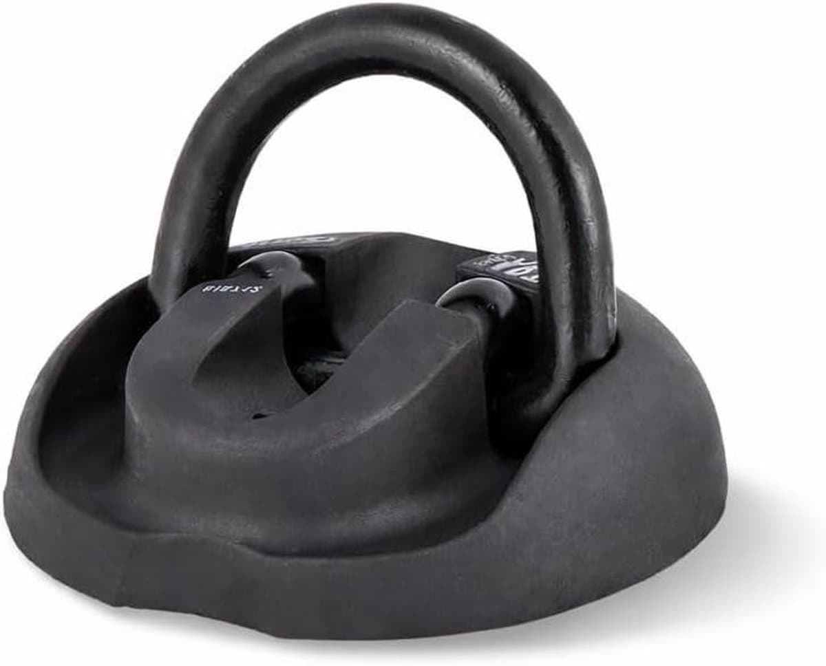 Wandanker Vloeranker - Beugel - Voertuig Beveiligen - ART 4 Goedgekeurd - 14mm Dikte Ring - Zwart — afbeelding 1