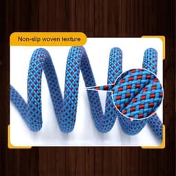 Waslijntouw van 10M/15M/20M met clips - Roestbestendig en weerbestendig touw — thumbnail 2
