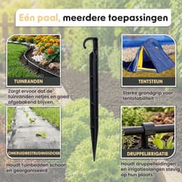 Set van 100 Grondankers voor Drip Irrigation Systemen — thumbnail 2