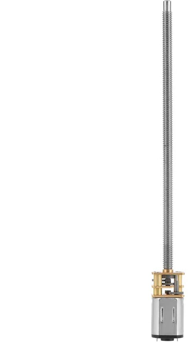 speed reduction motor 6V 30RPM, long shaft M4 x 100mm — afbeelding 1