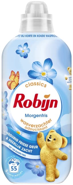 Robijn - Wasverzachter - Morgenfris - 55wb/1100ml — thumbnail 2